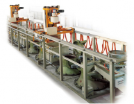 傾斜クランプバレルカラーパッシベーション設備